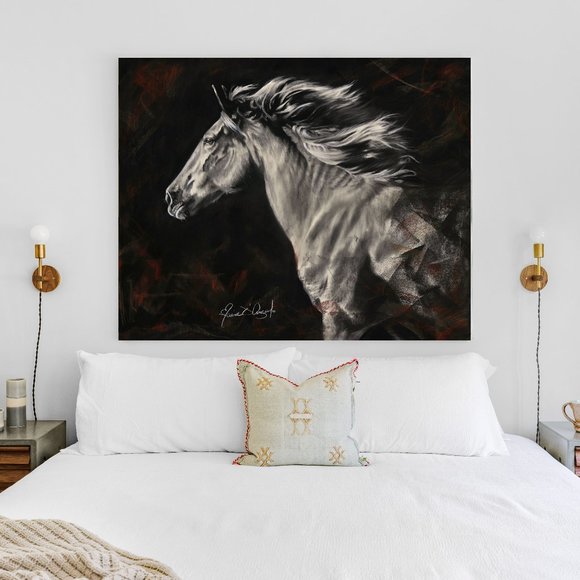 Horse Canvas Print - Spirit of the Plains - Picture 2 of 2